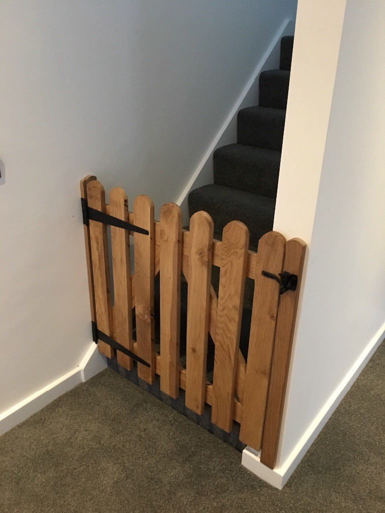 handmade stair gate